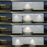 Refletor Solar de Parede Boose para Jardim 4 Modos de Funcionamento