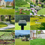 Repelente Solar Ultrassônico Troover para Ratos e Cobras LED para Jardim e Gramado